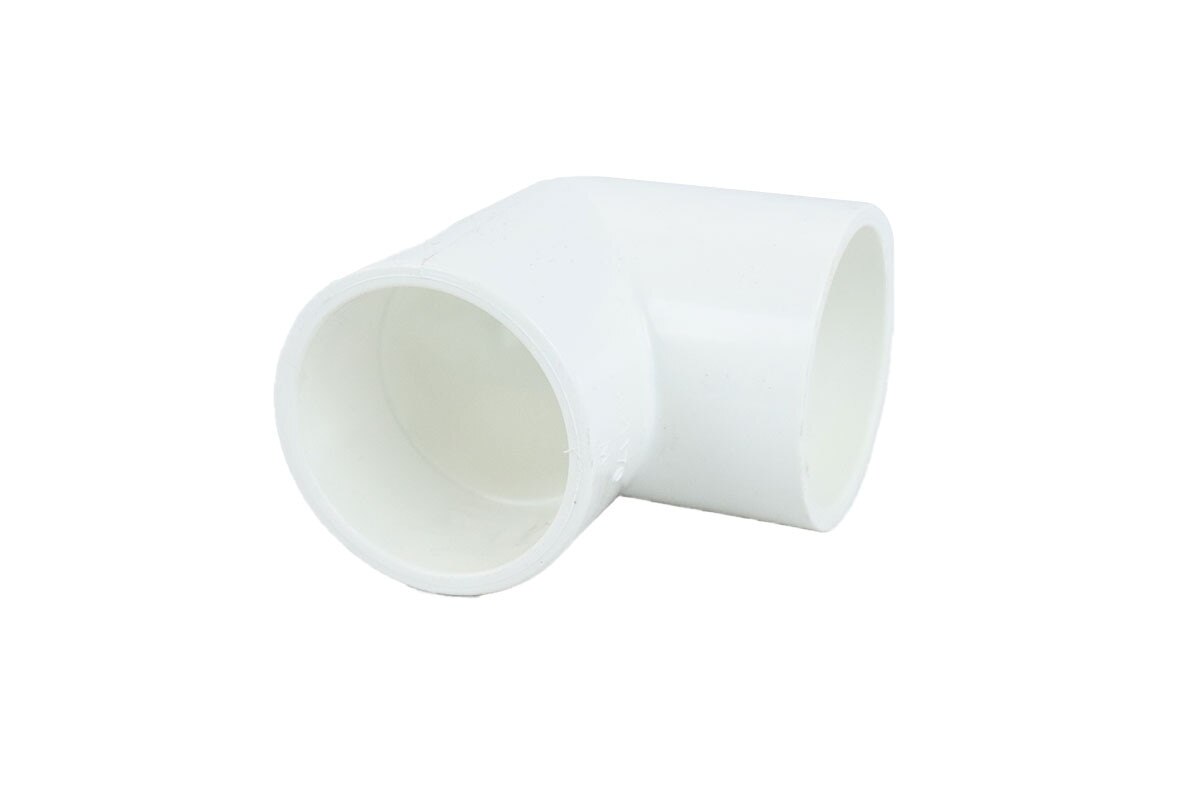 CODO PVC LISO AGUA POTABLE 90 GRADOS 1-1/2"