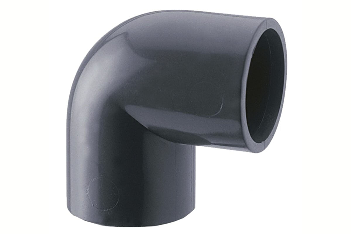 CODO PVC LISO AGUA POTABLE 90 GRADOS 2"