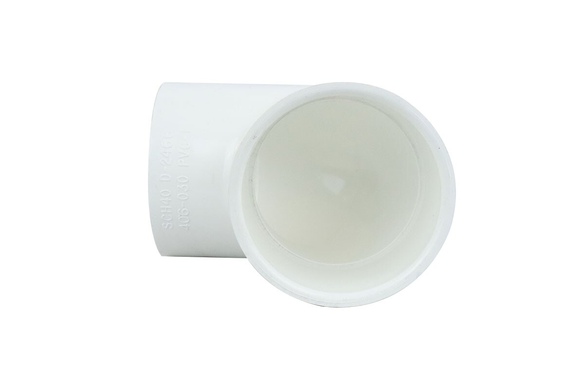 CODO PVC LISO AGUA POTABLE 90 GRADOS 3''