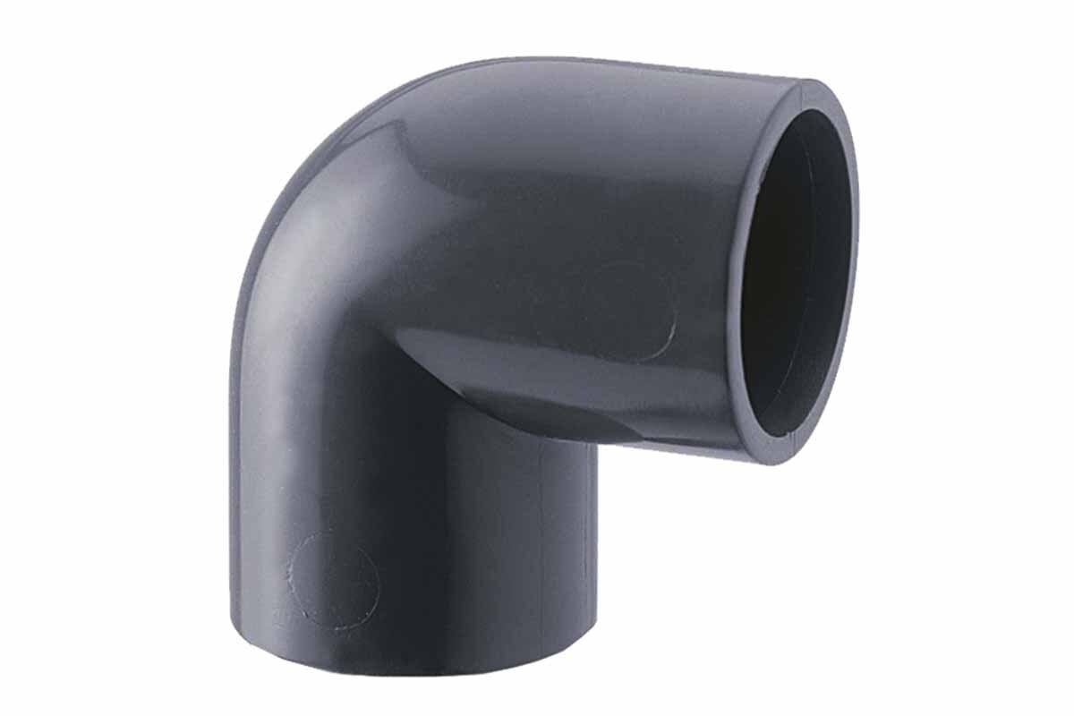 CODO PVC LISO AGUA POTABLE 90 GRADOS 8"
