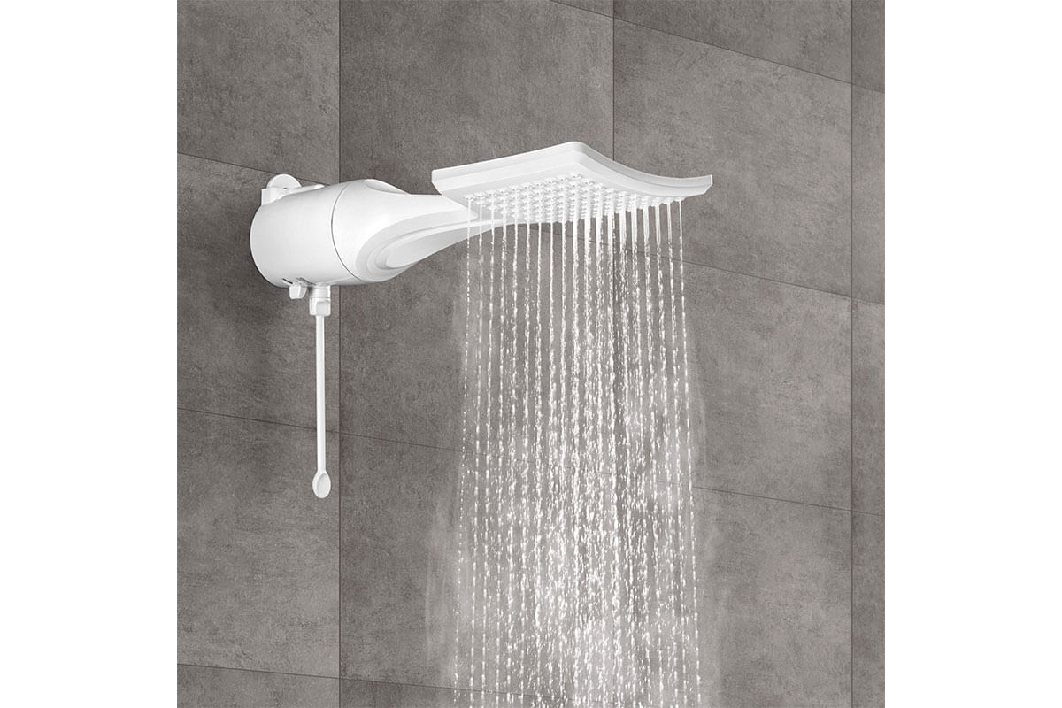 DUCHA LOREN SHOWER ELECTRONICO BLANCO 127V/5500W LORENZETTI