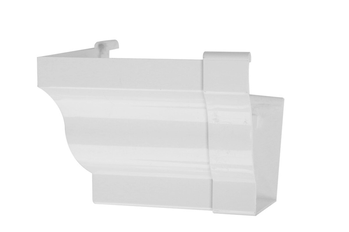 ESQUINERO PARA CANOA COLONIAL PVC AMANCO EXTERNA BLANCO