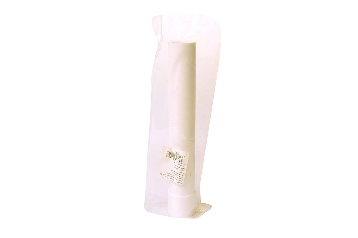 EXTENSION PANTRY 1-1/2"X10" PVC BLANCO MIBER