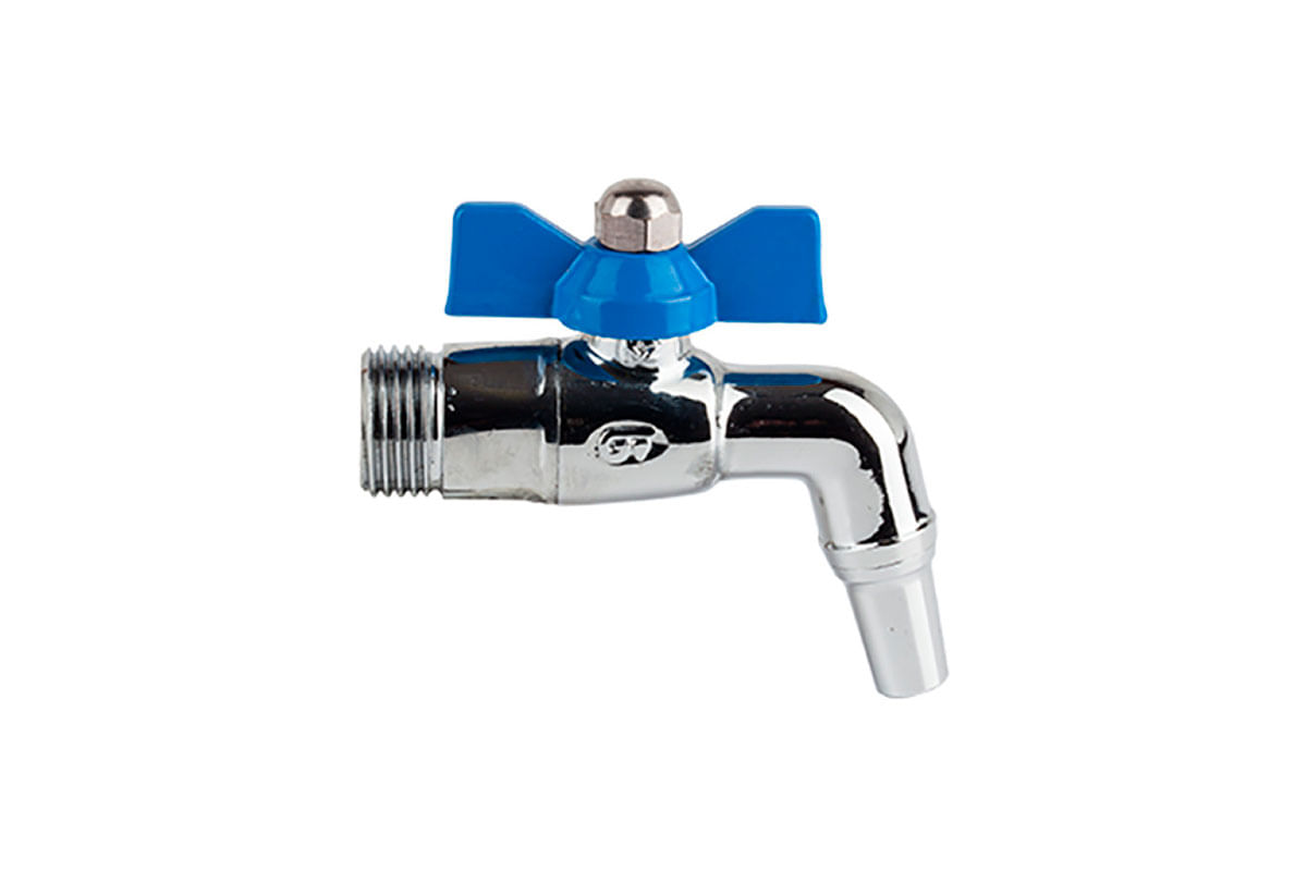 LLAVE DE BOLA LATON CON ROSCA 1/4 GENEBRE