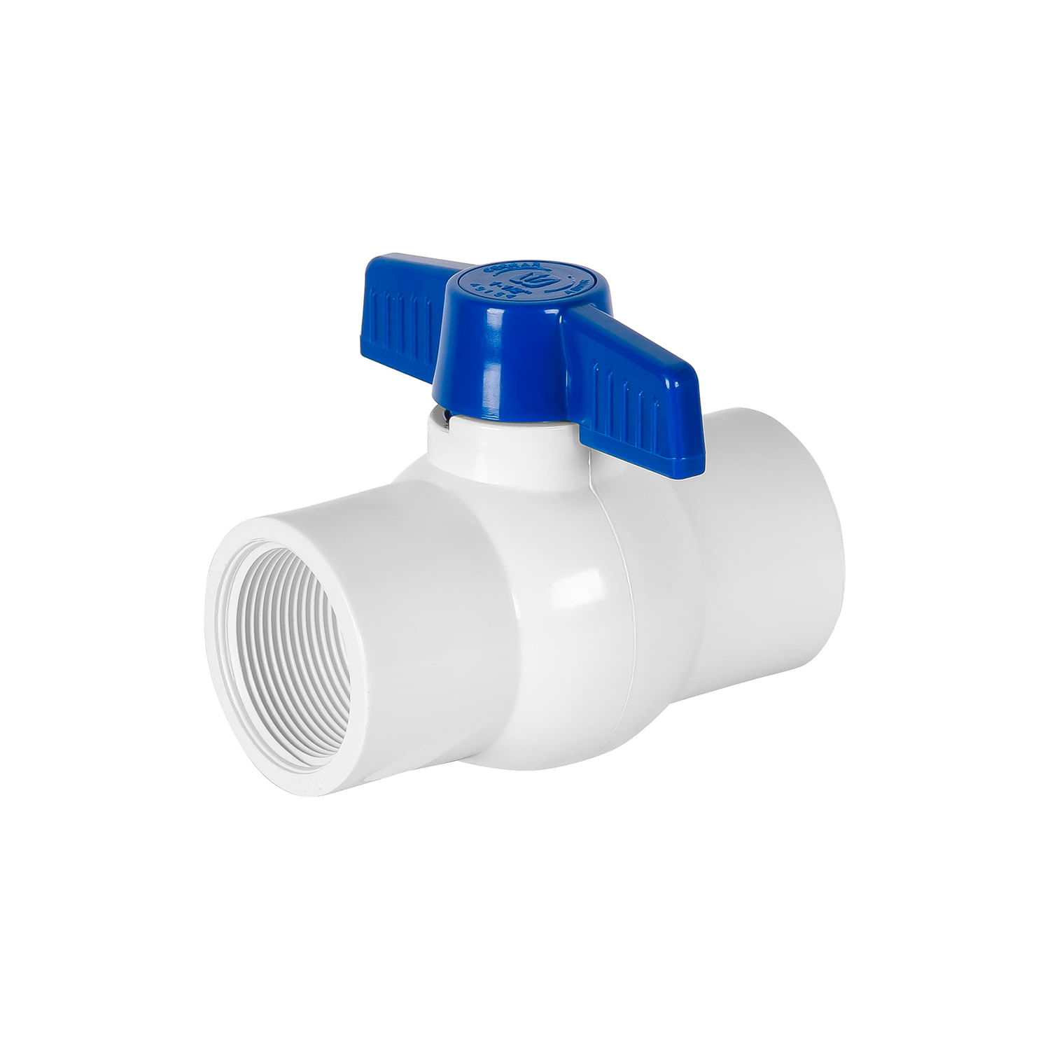 LLAVE DE BOLA PVC CON ROSCA 1-1/2" FOSET