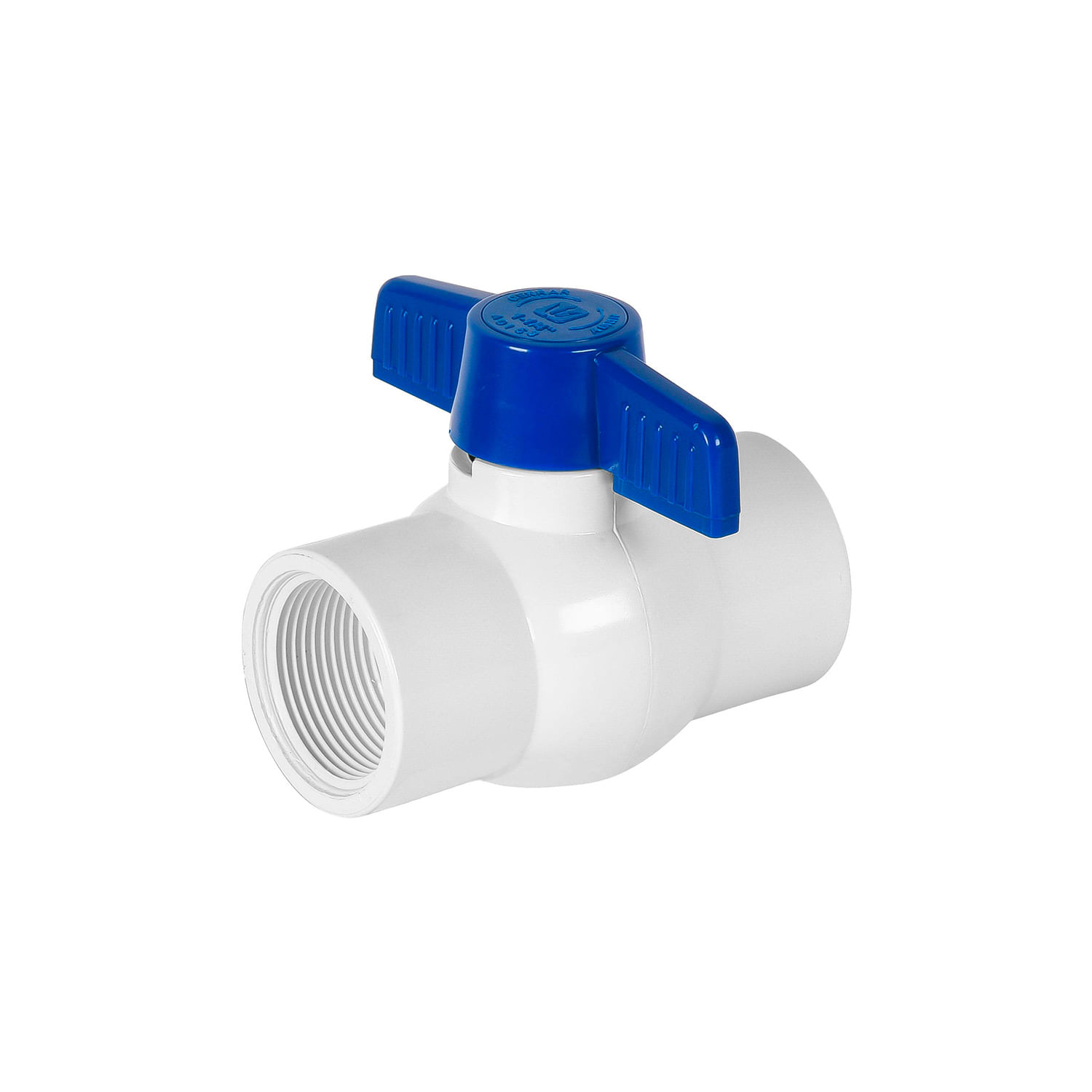 LLAVE DE BOLA PVC CON ROSCA 1-1/4" FOSET