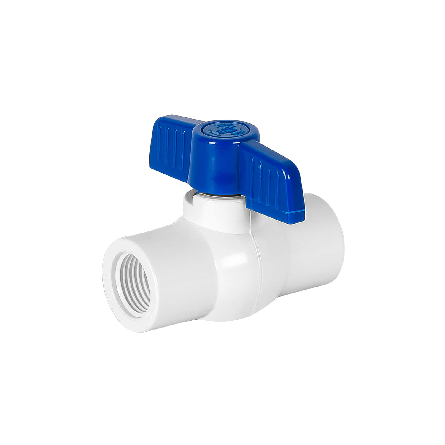 LLAVE DE BOLA PVC CON ROSCA 1/2" FOSET