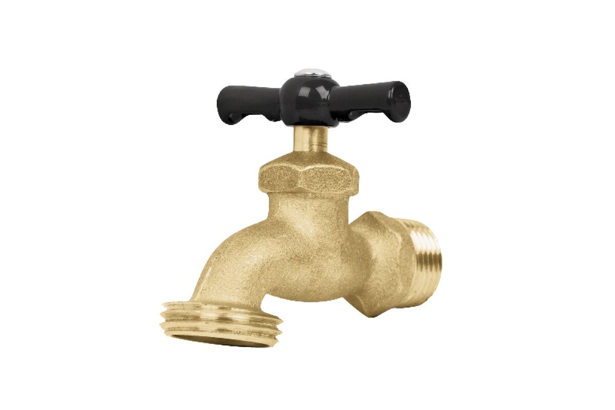 LLAVE DE CHORRO 1/2" BRONCE PRETUL