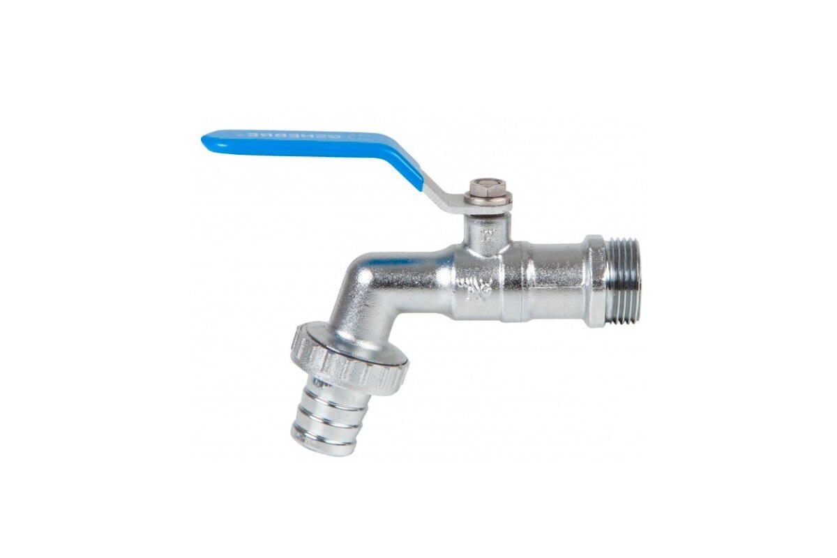 LLAVE DE CHORRO 1/2" CROMADO 3/4 VUELTA CONECTOR GENEBRE