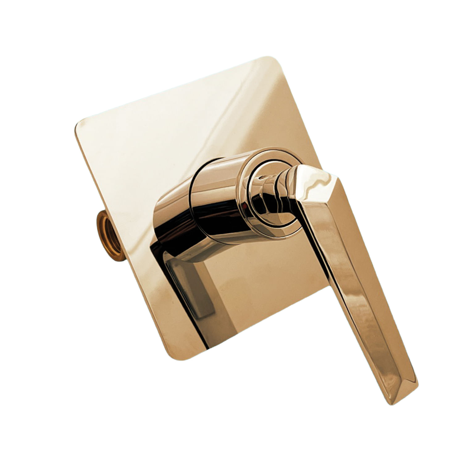 LLAVE DE DUCHA MONOMANDO DORADO MATE WAVE FINEZZA