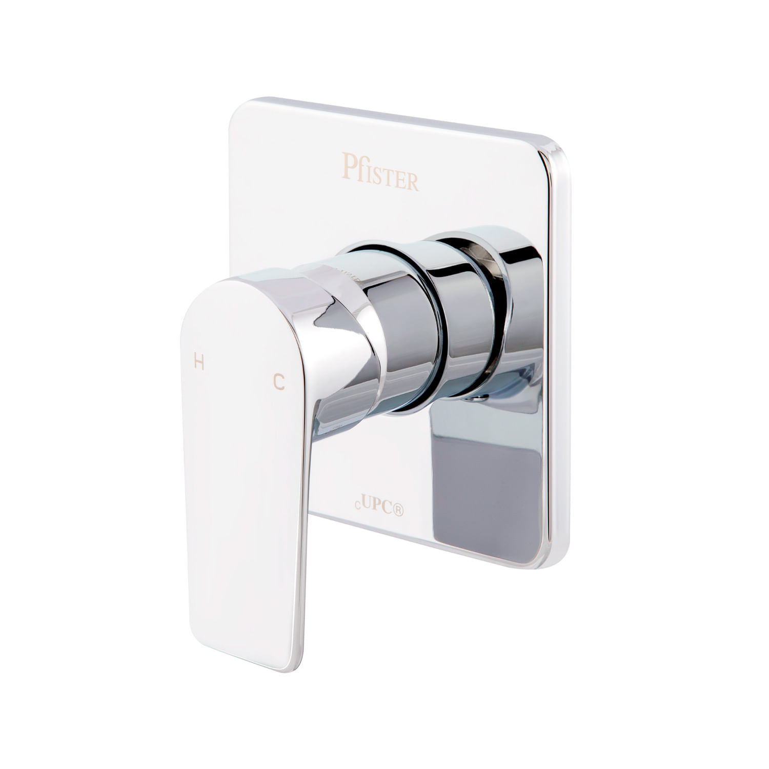 LLAVE DE DUCHA PALANCA MONOMANDO CUADRADA CROMO SENA-PFISTER