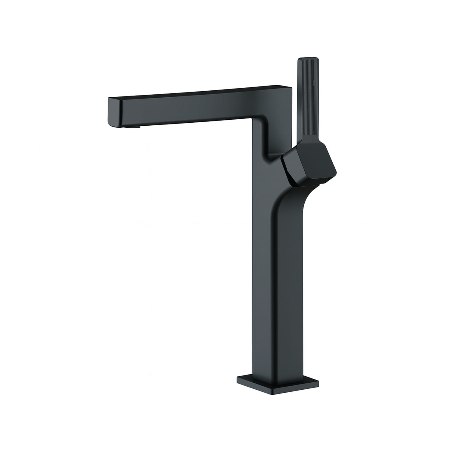 LLAVE LAVAMANO MONOMANDO ALTA PALANCA NEGRO R03A MIGGET FINEZZA
