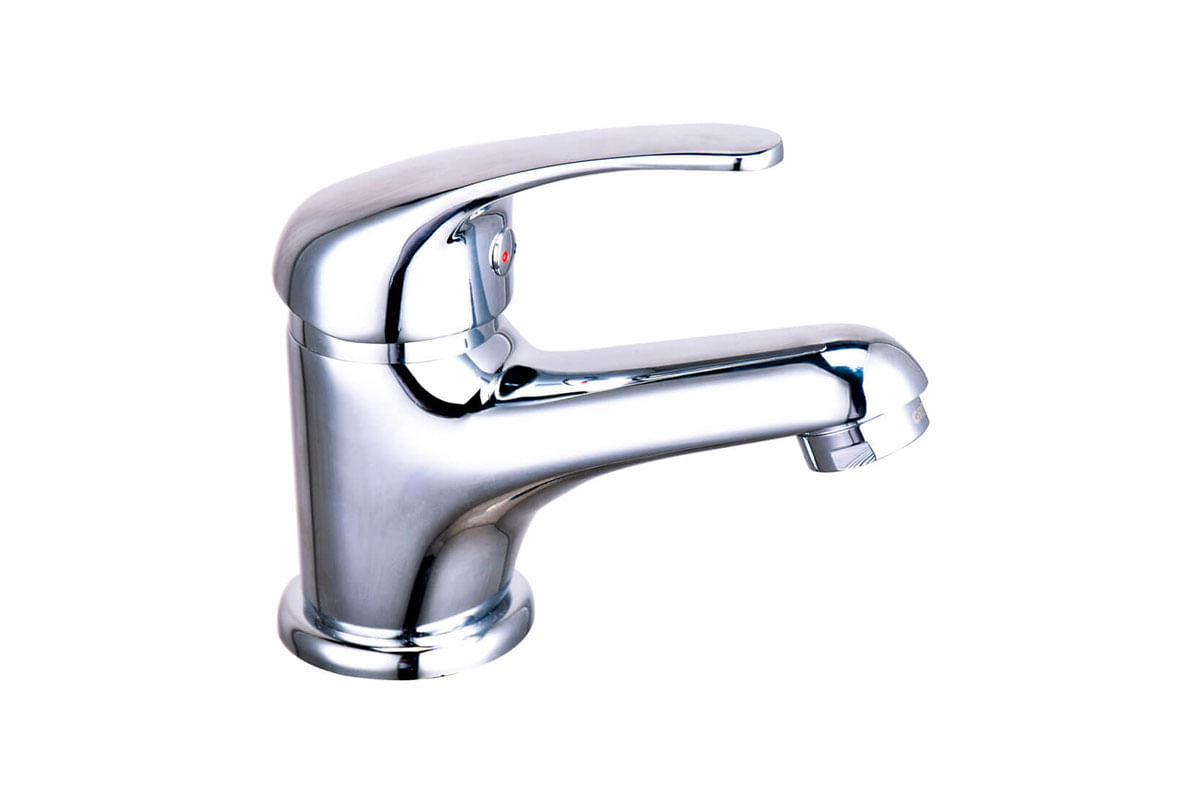 LLAVE PARA LAVAMANO MONOMANDO BAJA MC3 CORONA