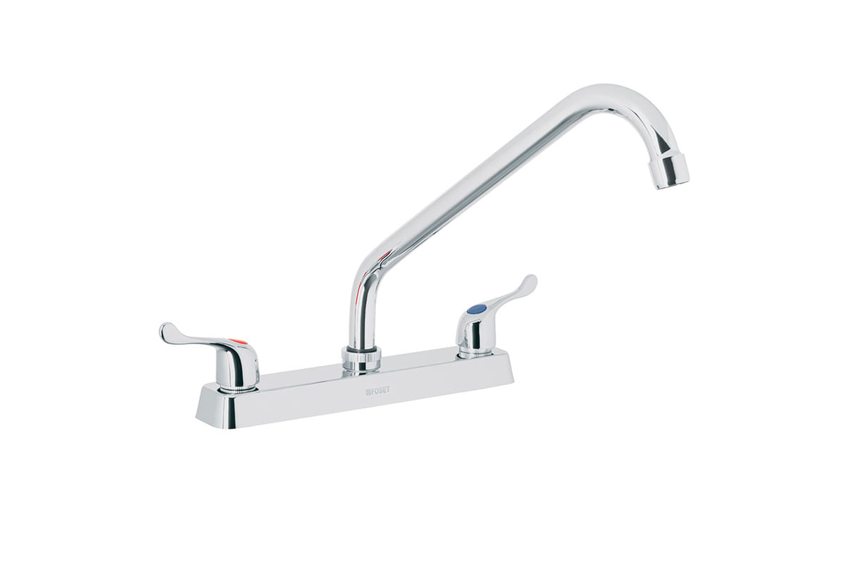 LLAVE PARA PANTRY 8" DOBLE PALANCA CUELLO LARGO BASIC-FOSET