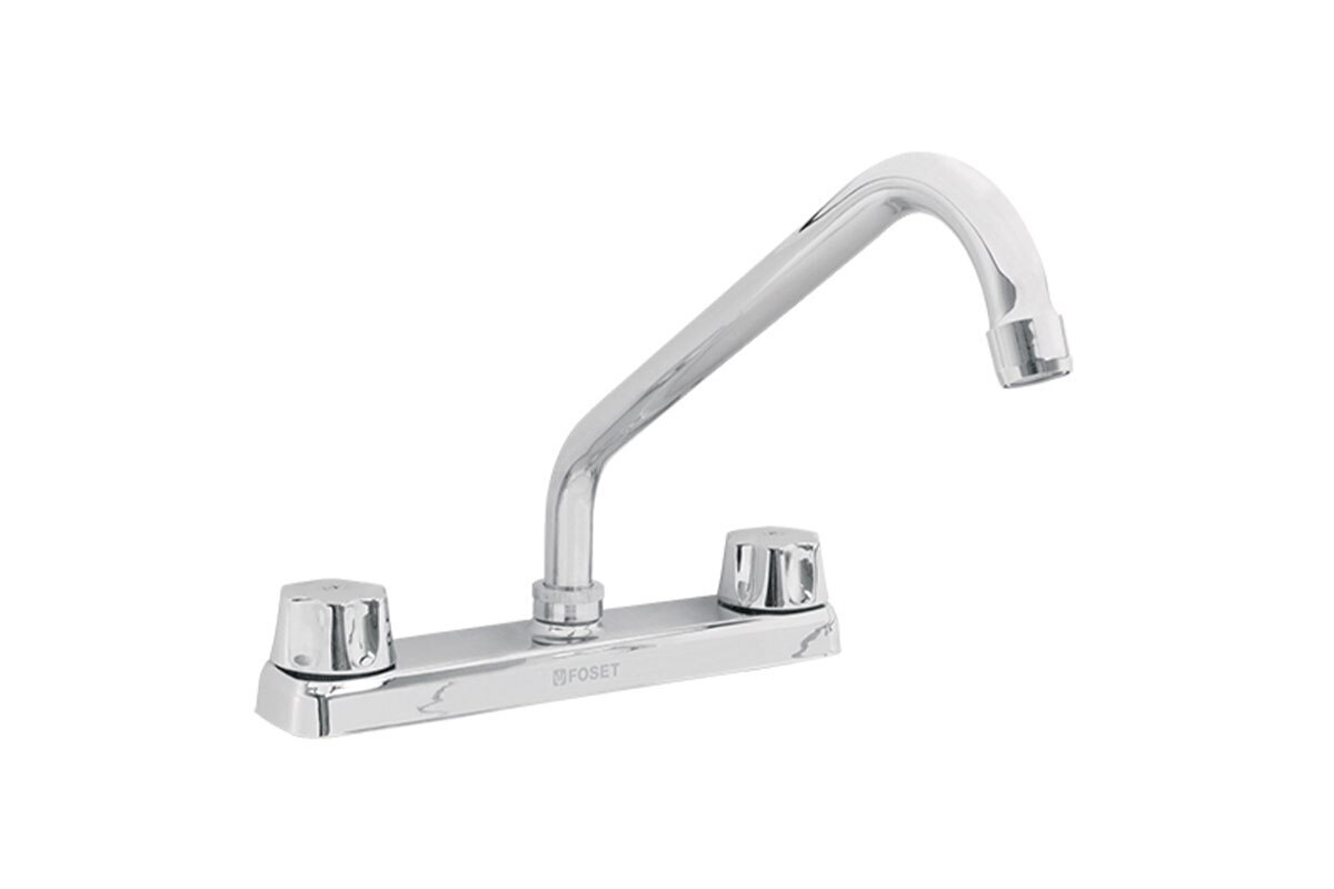 LLAVE PARA PANTRY 8" DOBLE ROSCA CUELLO MEDIO BASIC-FOSET