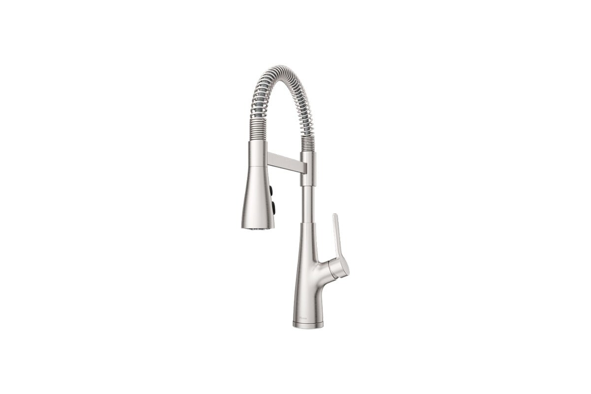 LLAVE PARA PANTRY CON RESORTE ROCIADOR EXTRAIBLE NEERA - PFISTER