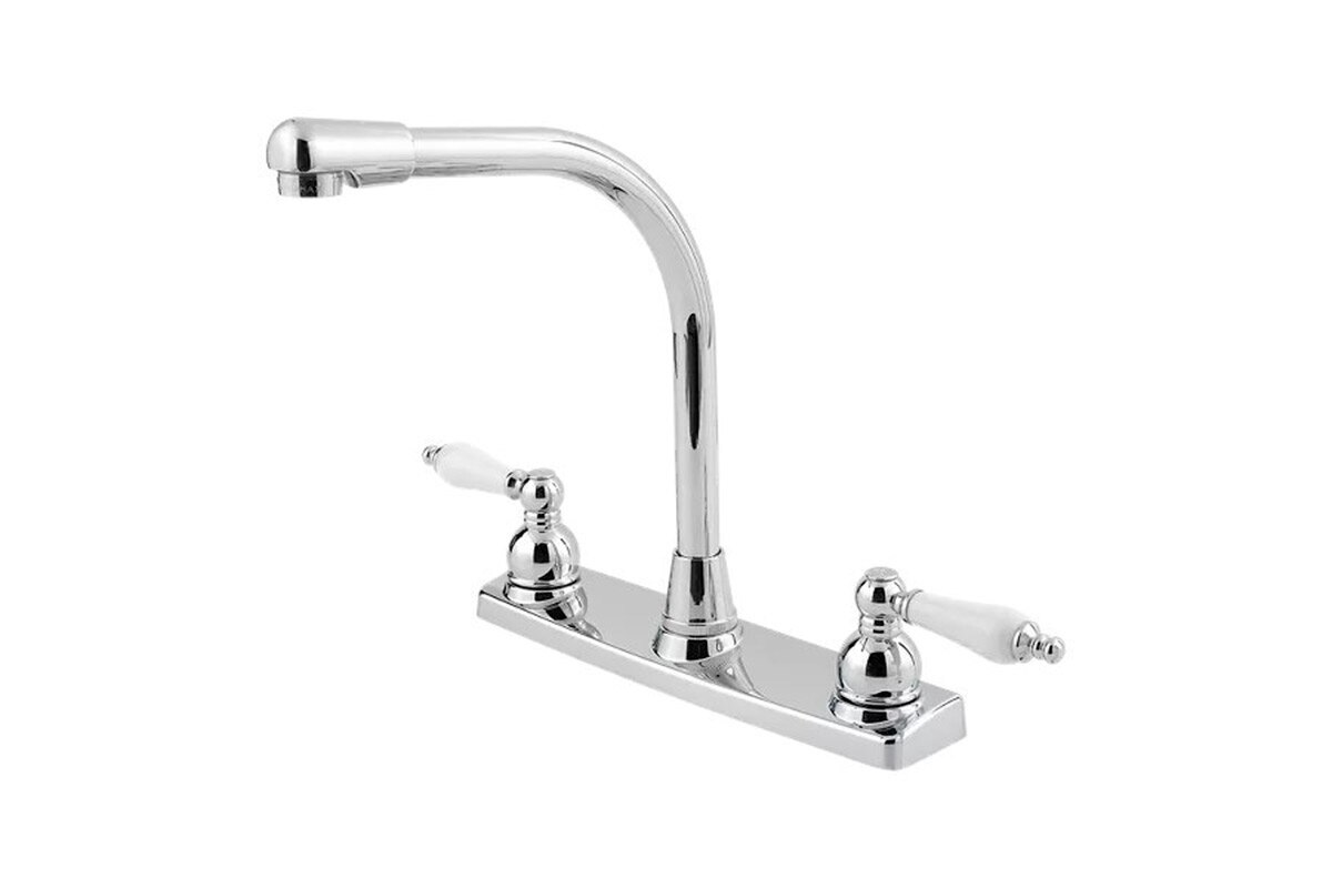 LLAVE PARA PANTRY DOBLE MANIJA PORCELANA ALTA PFIRST SERIES-PFISTER