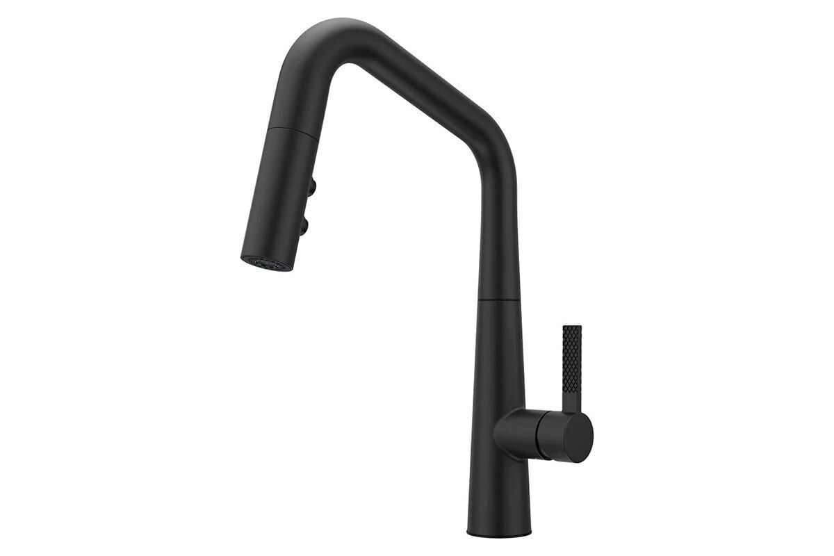 LLAVE PARA PANTRY MONOMANDO DE PALANCA EXTRAIBLE ASARI NEGRA- PFISTER