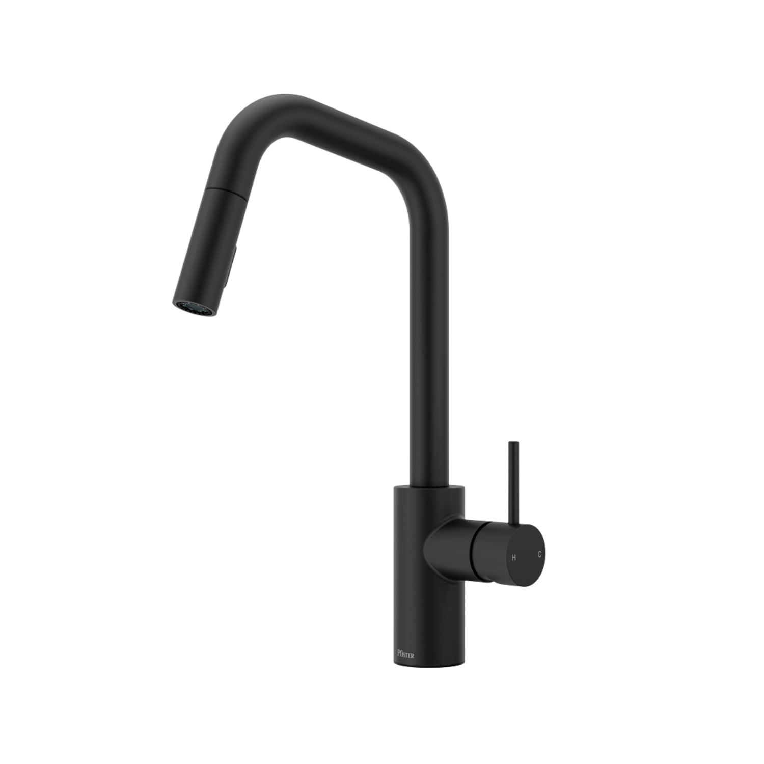 LLAVE PARA PANTRY MONOMANDO DE PALANCA EXTRAIBLE NEGRO SENA- PFISTER