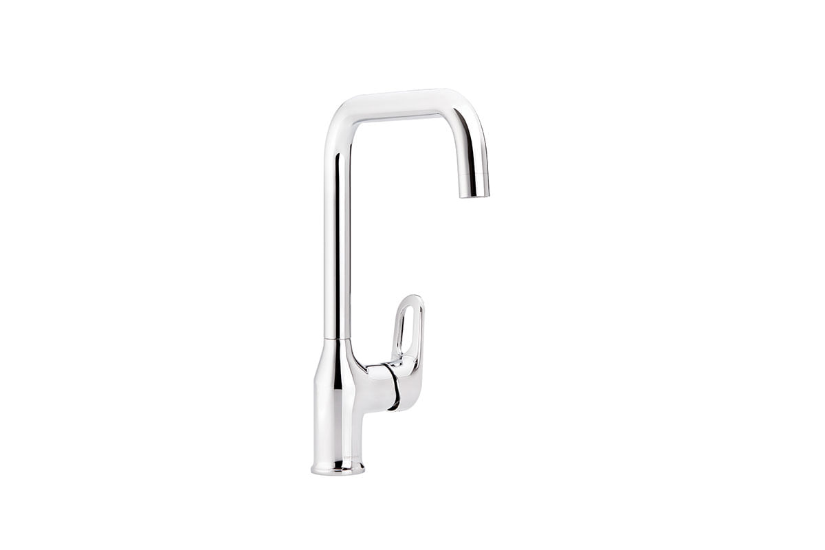 LLAVE PARA PANTRY MONOMANDO KORAL CROMADA CORONA