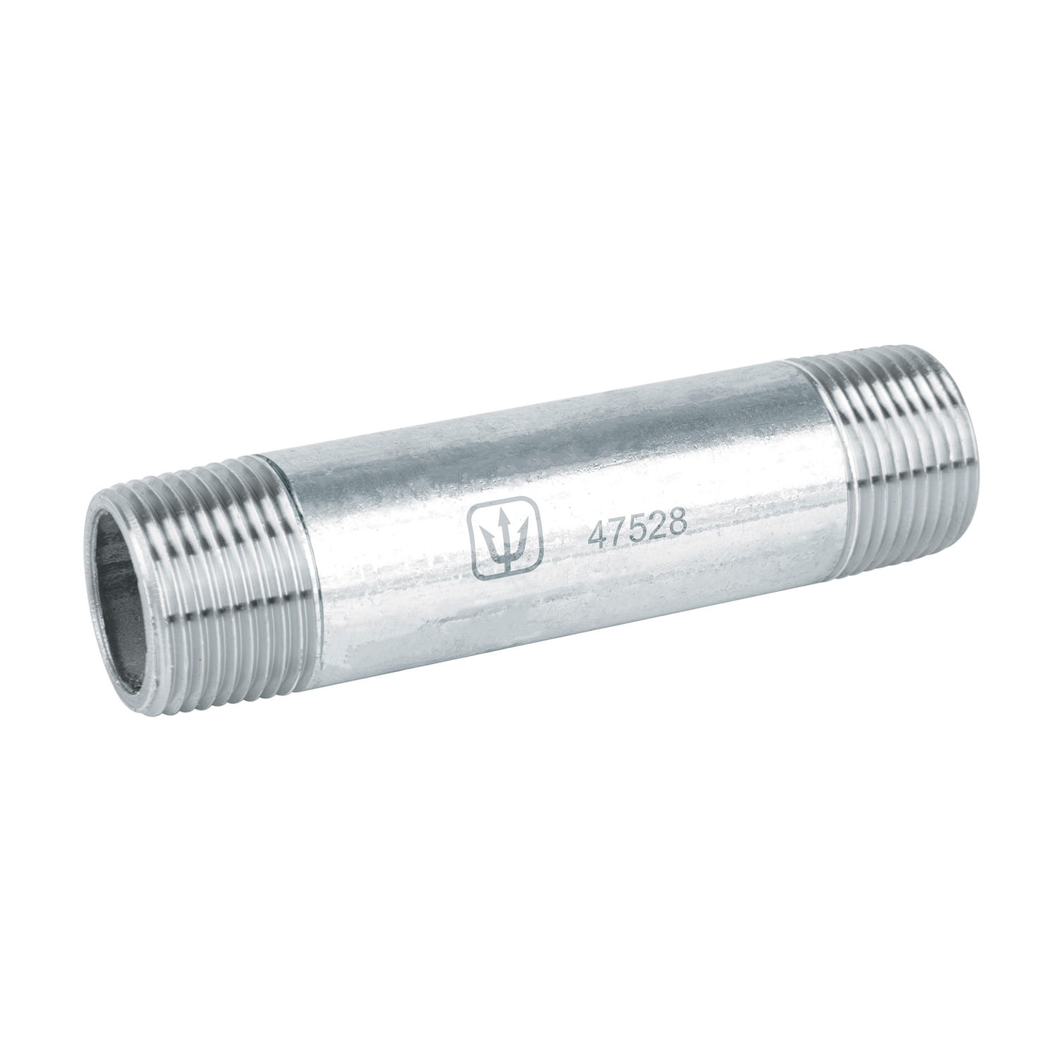 NIPLE DE ACERO GALVANIZAD 3/4 X 4" FOSET