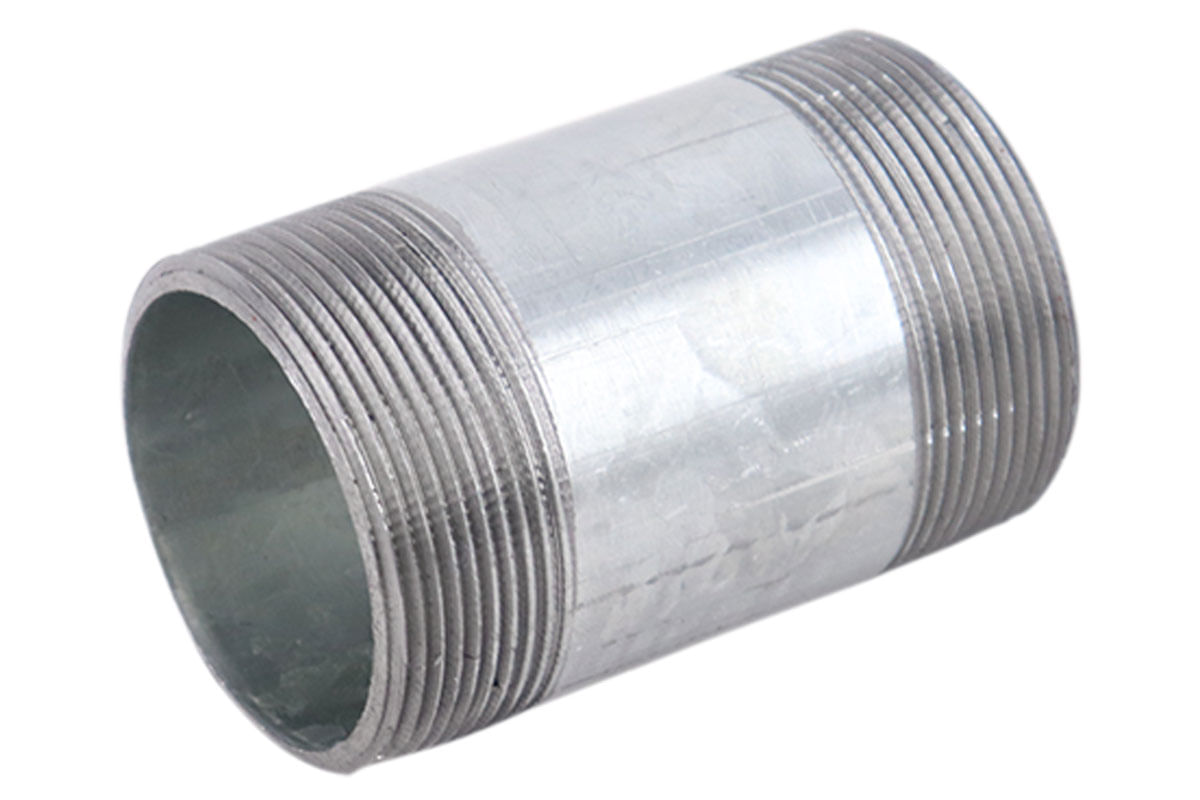 NIPLE GALVANIZADO ROSCA CED 20 1-1/2X4