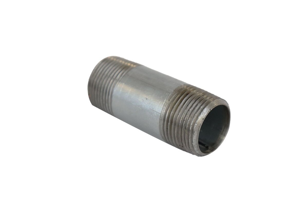 NIPLE GALVANIZADO ROSCA CED 20 1-1/4"X3"
