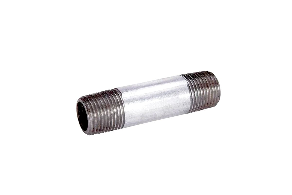 NIPLE GALVANIZADO ROSCA CED 20 3/4"X4"