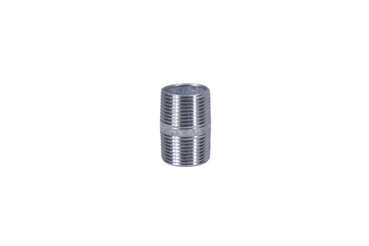 NIPLE GALVANIZADO ROSCA CED 40 3/4"X1-1/2"