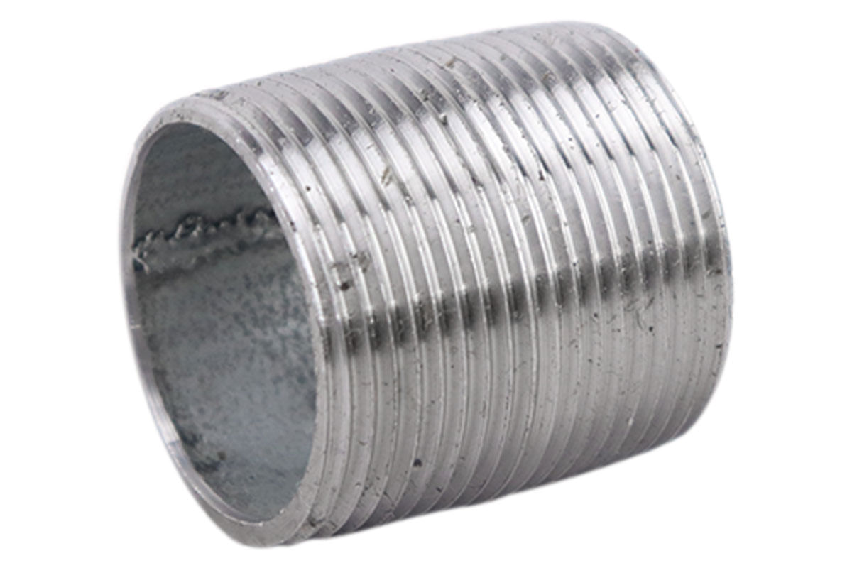 NIPLE GALVANIZADO TODO ROSCA CED 40 1-1/2"X 1-1/2"