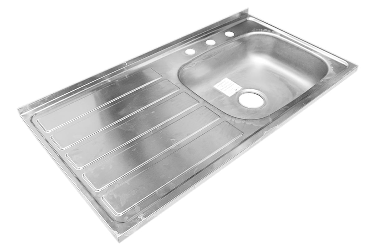 PANTRY 1 TINA 52X100X14 CON ESCURRIDOR IZQ. SOBREPONER SOCODA