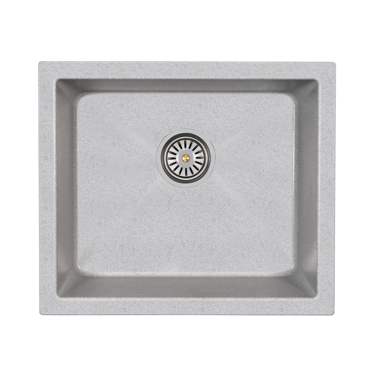 PANTRY GRANITE CUADRADO 1TINA 45X53X22CM SOBREPONER/SUBMONTAR MOON WHITE
