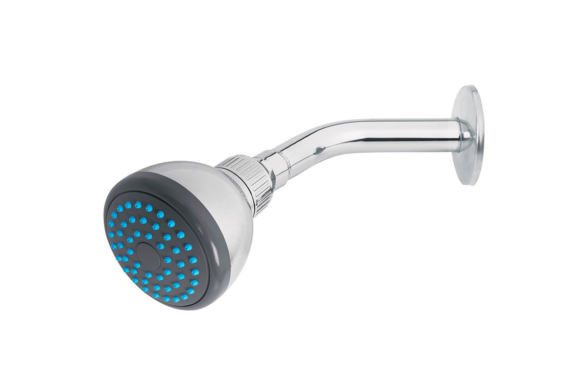 PBM-CABEZA DE DUCHA REDONDA FOSET 3 BRAZO Y FLANGE BASIC