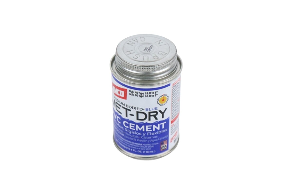 PEGAMENTO CEMENTO PVC WET DRY AZUL LANCO 4 ONZA