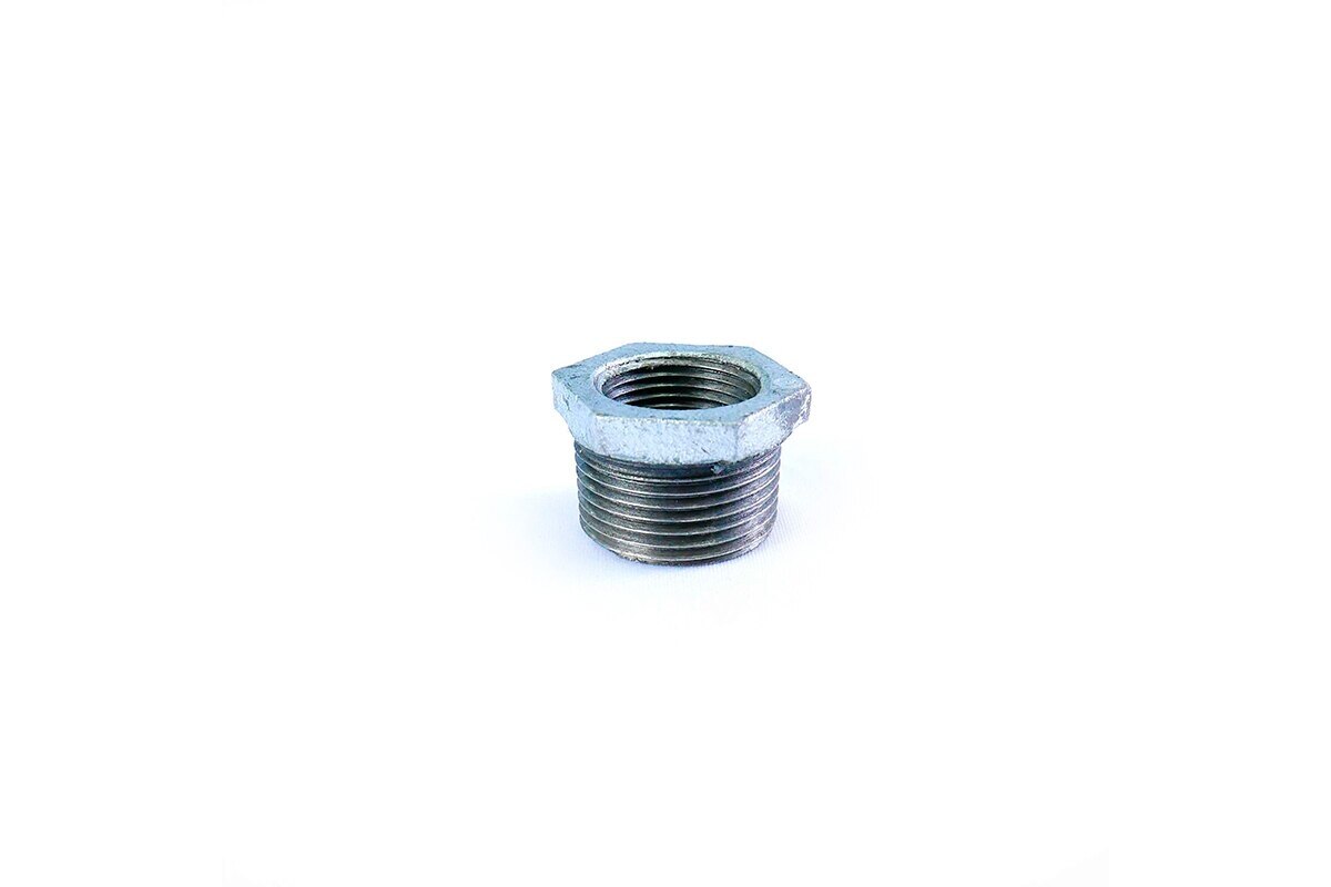 REDUCTOR BUSHING GALVANIZADO CED 20 1"X3/4" ROSCA