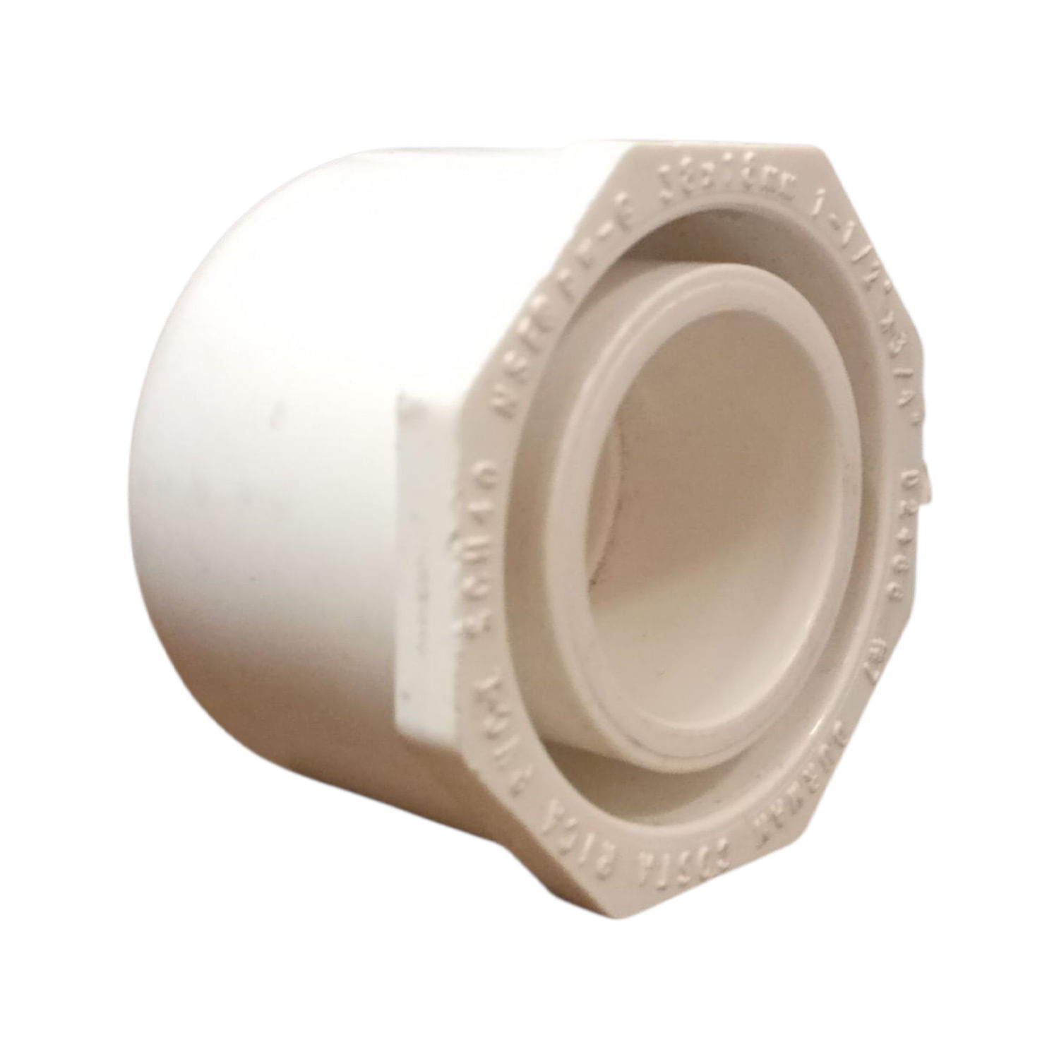 REDUCTOR PVC LISO AGUA POTABLE 1-1/2"X3/4"