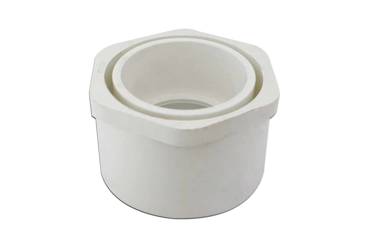 REDUCTOR PVC LISO AGUA POTABLE 1"X3/4"