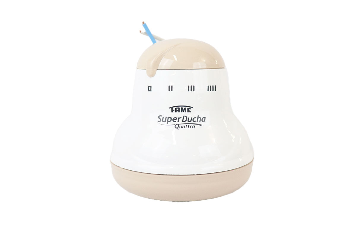 SUPER DUCHA 4 TEMP. C/MANGUERA 127V 5400W BEIGE FAME