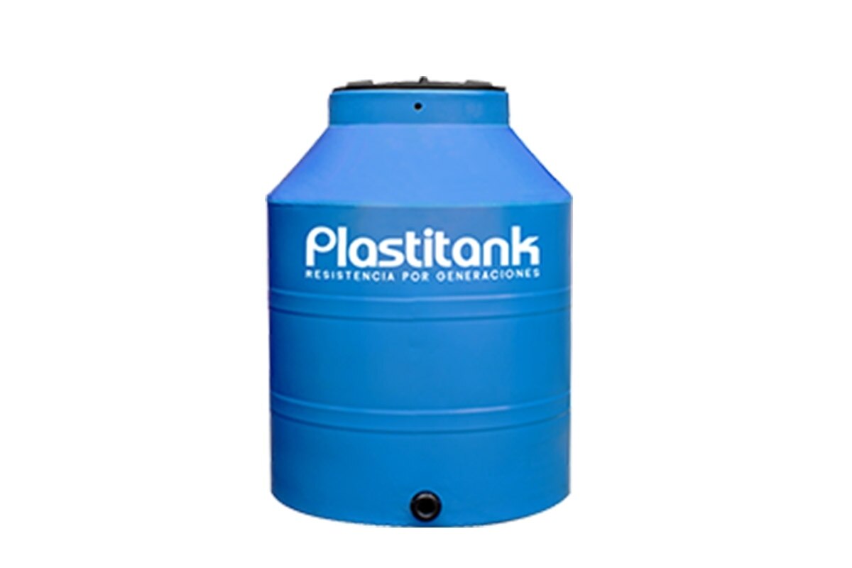 TANQUE PARA AGUA CONICO TRICAPA PLASTITANK 750LTS 0.97X1.245MTS
