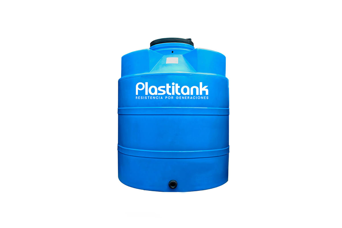 TANQUE PARA AGUA TRICAPA PLASTITANK 1850LTS 1.32X1.5MTS