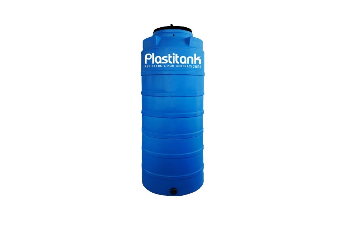TANQUE TORRE PARA AGUA TRICAPA PLASTITANK 1200LTS 0.85X2.13MTS