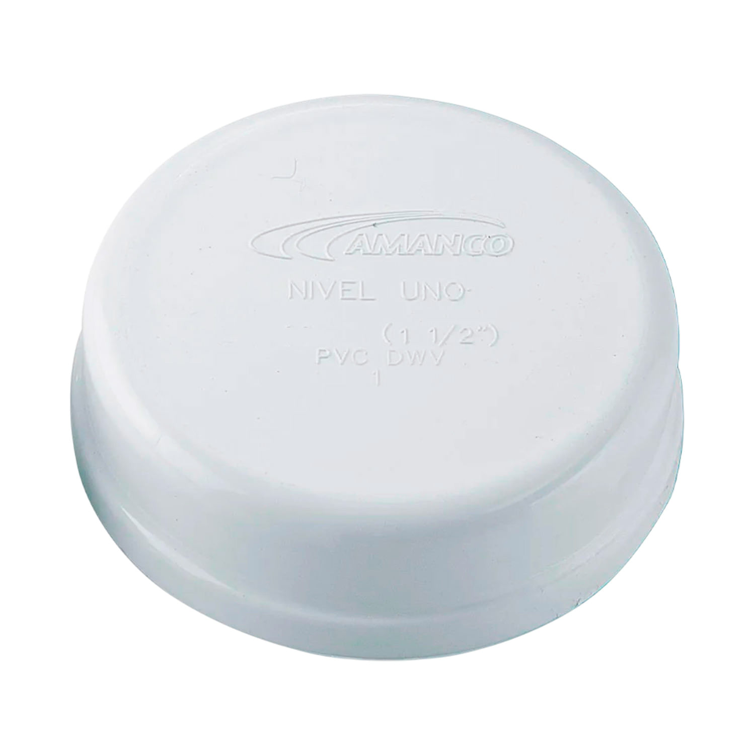 TAPON PVC HEMBRA LISO SANITARIO 1-1/2 AMANCO