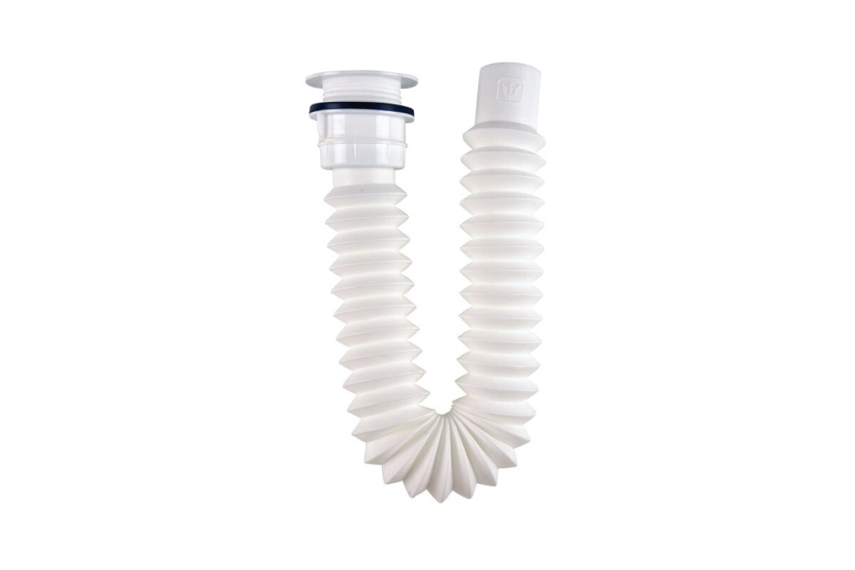 TRAMPA PANTRY FOSET 1-1/2" PVC BLANCA FLEXIBLE