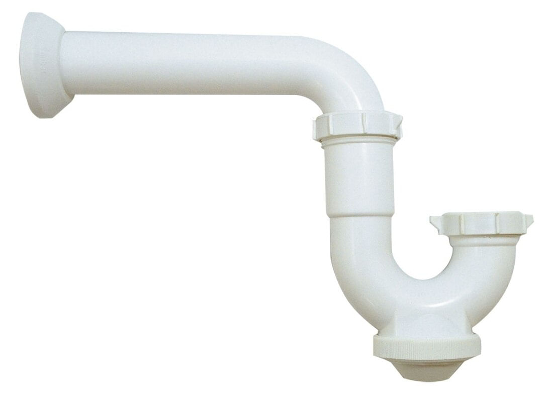 TRAMPA PARA PANTRY MIBER 1-1/2" PVC SENCILLO BLANCO