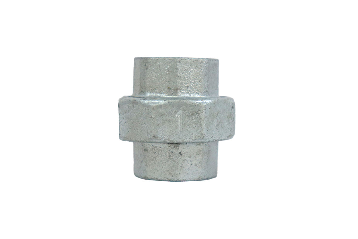UNION MALEABLE GALVANIZADO DE TOPE CED 20 1"