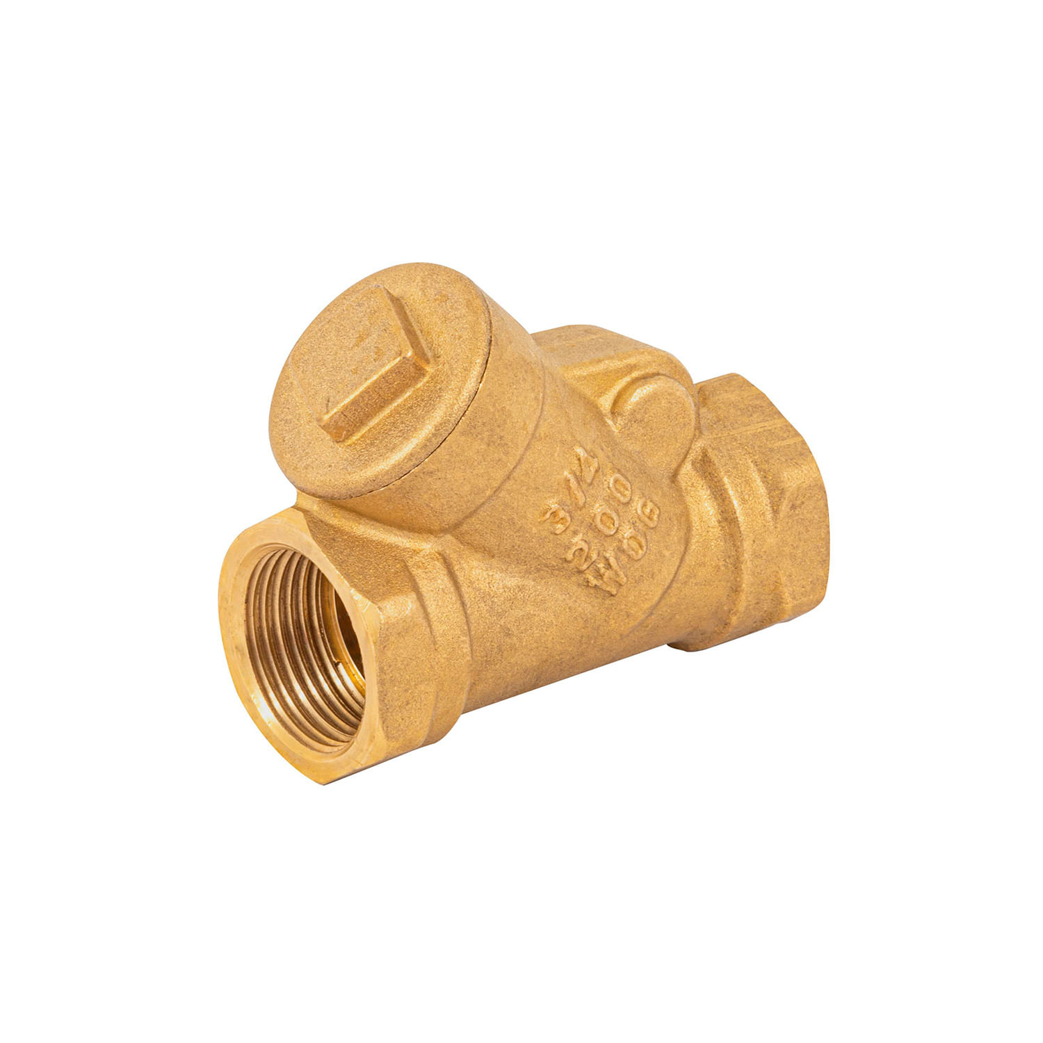 VALVULA CHECK HORIZONTAL FOSET 3/4" BRONCE