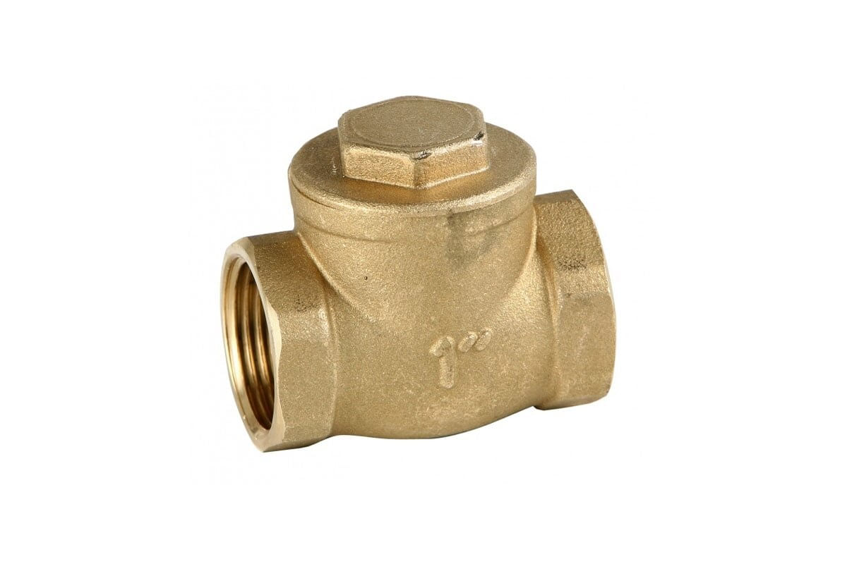 VALVULA CHECK HORIZONTAL GENEBRE 1-1/2" BRONCE