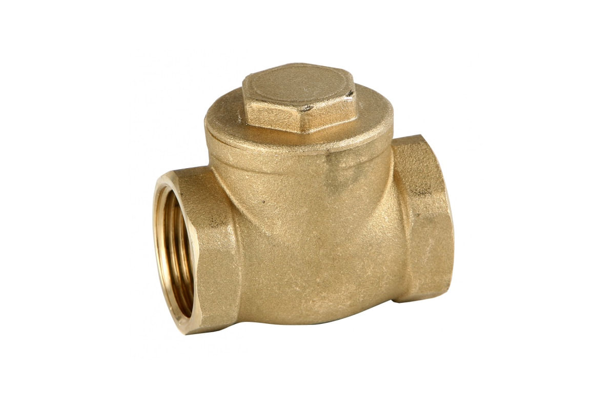 VALVULA CHECK HORIZONTAL GENEBRE 1/2" BRONCE