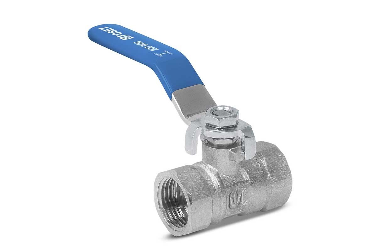 VALVULA DE BOLA 1/4 VUELTA FOSET 1-1/4" 200PSI CROMADO