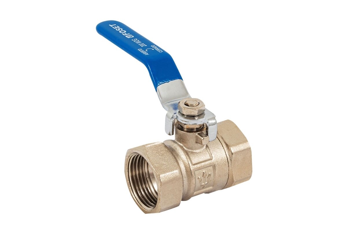 VALVULA DE BOLA 1/4 VUELTA FOSET 1" 200PSI CROMADO
